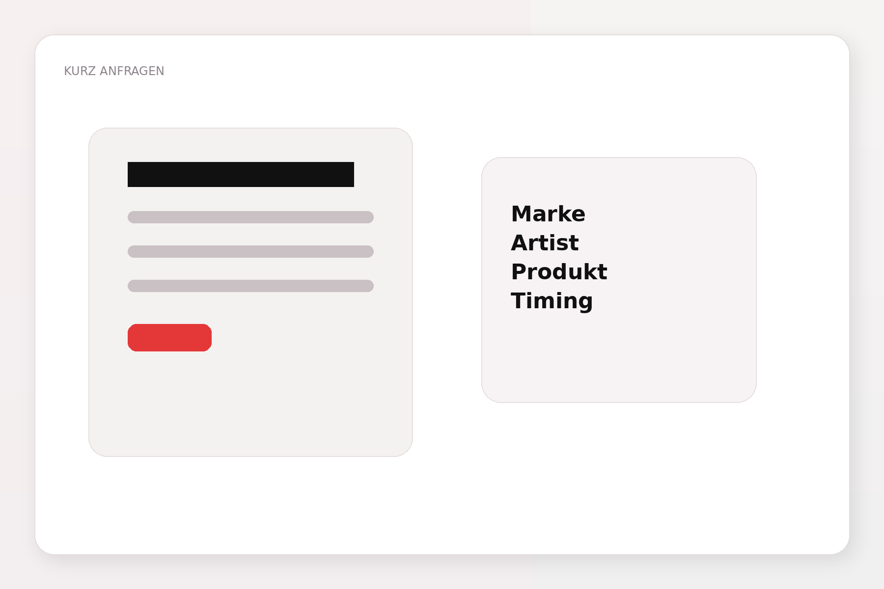 Kurz anfragen
